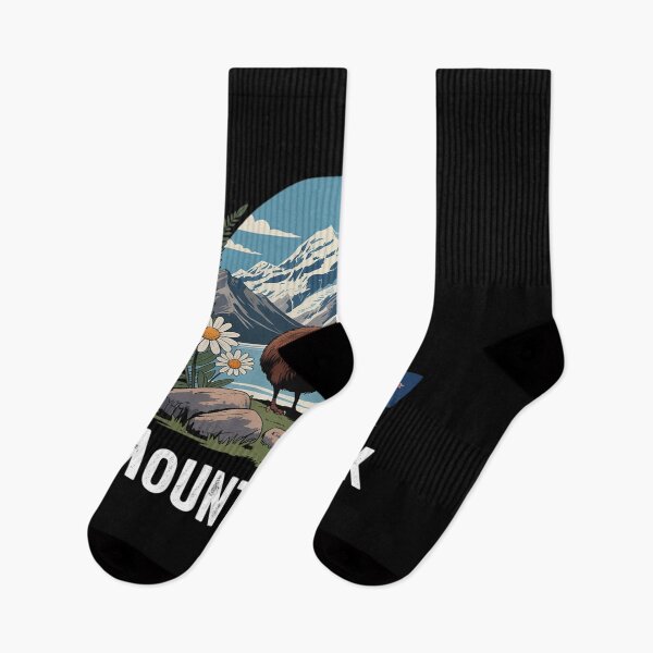 Item preview, Mount Cook New Zealand Mountain Hiking Travel Souvenir designed and sold by TechnicalSara.