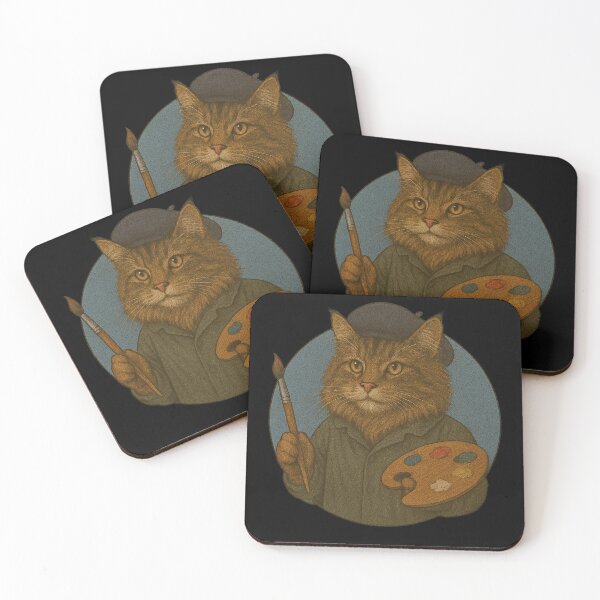 Item preview, Maine Coon Artista designed and sold by Fort Galaxy.