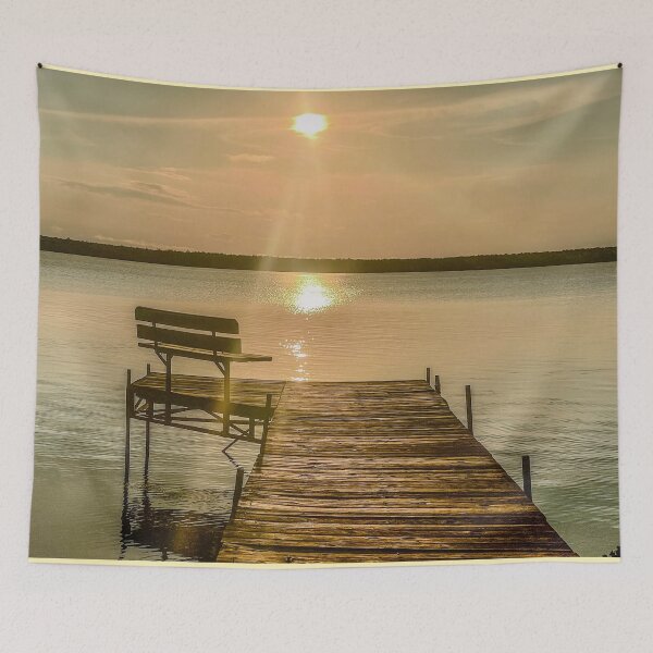 Item preview, Lake Gogebic Sunrise Glow – Upper Peninsula Nature Photography designed and sold by aadventures.