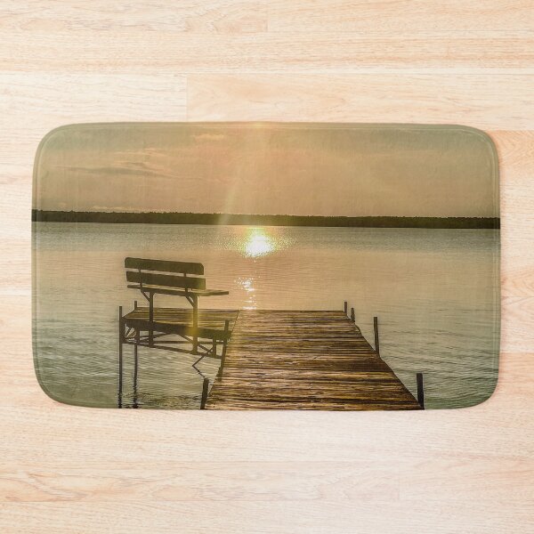 Item preview, Lake Gogebic Sunrise Glow – Upper Peninsula Nature Photography designed and sold by aadventures.