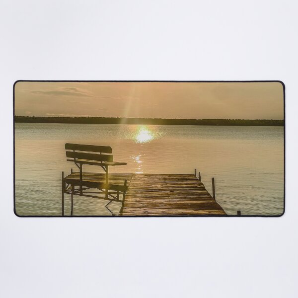 Item preview, Lake Gogebic Sunrise Glow – Upper Peninsula Nature Photography designed and sold by aadventures.