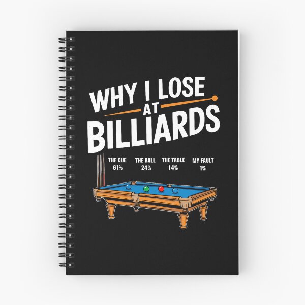 Item preview, Funny Why I Lose At Billiards Pool Player Billiard Snooker designed and sold by donadonvgran.