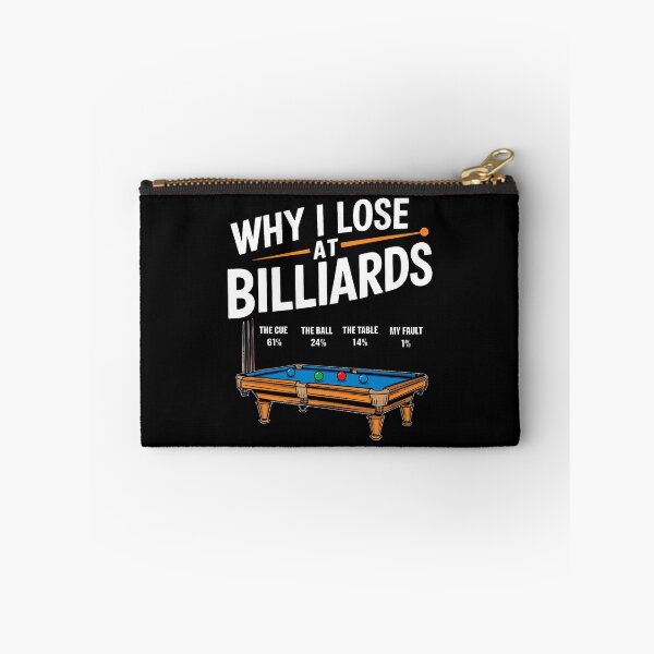 Item preview, Funny Why I Lose At Billiards Pool Player Billiard Snooker designed and sold by donadonvgran.