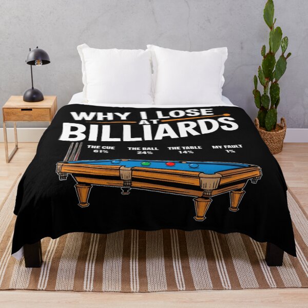 Item preview, Funny Why I Lose At Billiards Pool Player Billiard Snooker designed and sold by donadonvgran.