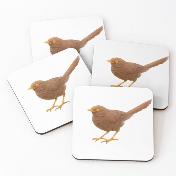 Item preview, Orange-billed Babbler (Argya rufescent) designed and sold by HOMETOWN86.