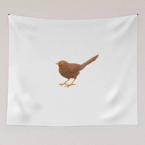 Item preview, Orange-billed Babbler (Argya rufescent) designed and sold by HOMETOWN86.