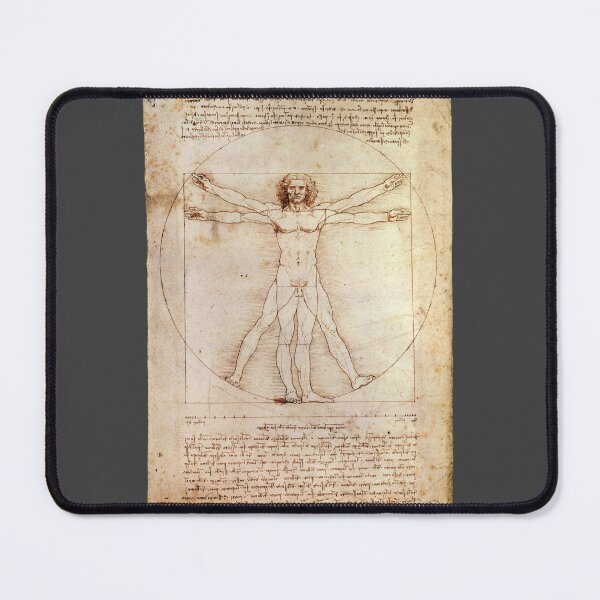Item preview, Vitruvian Man - Leonardo Da Vinci Restored Original designed and sold by -Koleidescope.