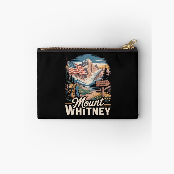 Item preview, Mount Whitney California US Flag Mt. Whitney Summit Souvenir designed and sold by TechnicalSara.