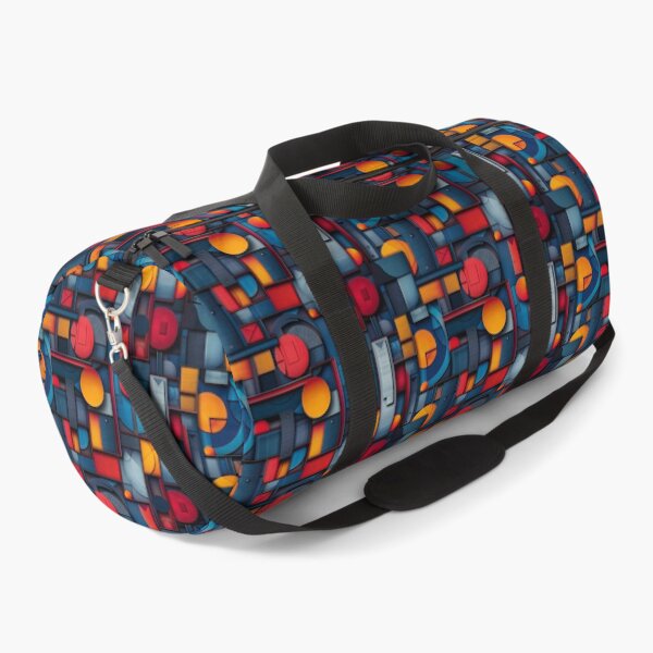 Item preview, Bold Abstract Geometric Shapes Cubist Pattern designed and sold by NTGUILTY.