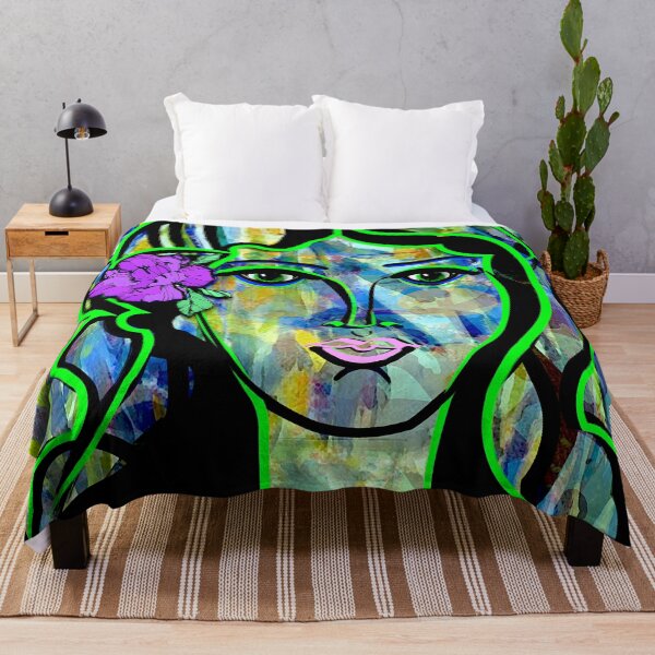 Item preview, Native Island Woman designed and sold by ViaARTfactory.