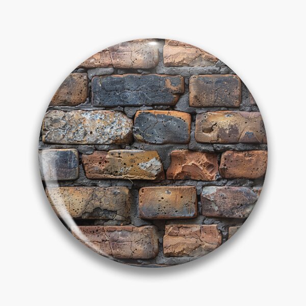 Item preview, Rough Distressed Burnt Rustic Brick Wall Texture designed and sold by NTGUILTY.