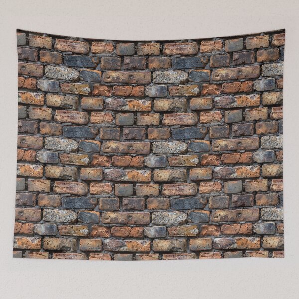 Item preview, Rough Distressed Burnt Rustic Brick Wall Texture designed and sold by NTGUILTY.