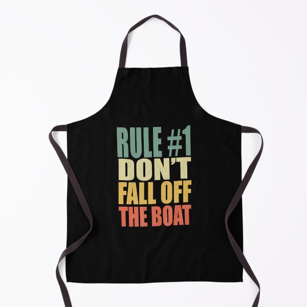Item preview, Funny Cruise Ship Retro Rule 1 Don't Fall Off The Boat designed and sold by MicheleDanita.