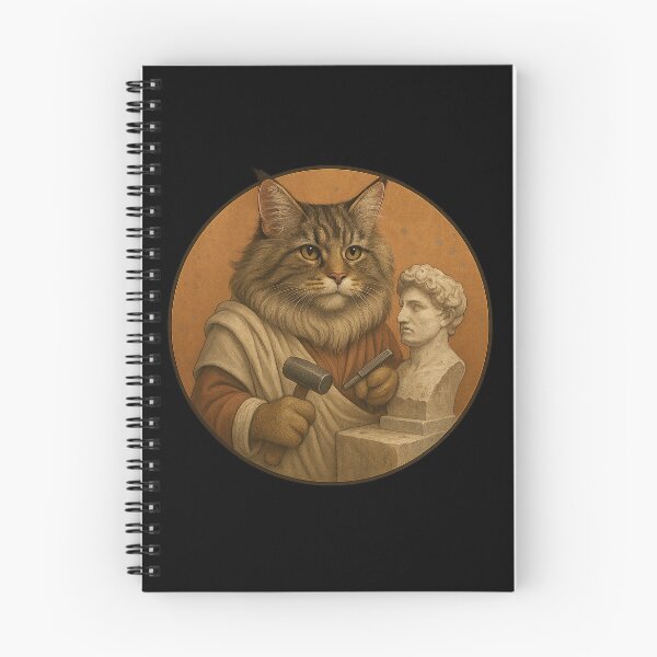 Item preview, The Stoic Greek Cat designed and sold by Fort Galaxy.