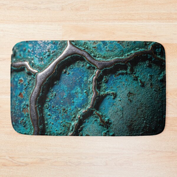 Item preview, Turquoise Patina Veins designed and sold by Kaleidoscope Print.