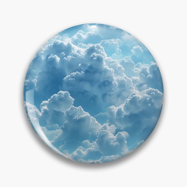 Item preview, Ethereal Soft Fluffy Sky Clouds Pattern designed and sold by NTGUILTY.