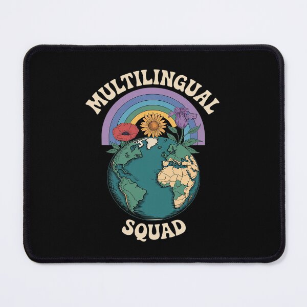 Item preview, MULTILINGUAL Squad - International Language Globe designed and sold by TechnicalSara.