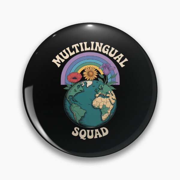 Item preview, MULTILINGUAL Squad - International Language Globe designed and sold by TechnicalSara.