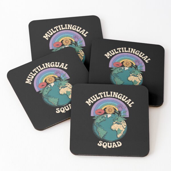 Item preview, MULTILINGUAL Squad - International Language Globe designed and sold by TechnicalSara.