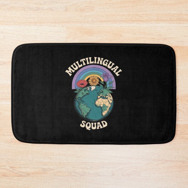 Item preview, MULTILINGUAL Squad - International Language Globe designed and sold by TechnicalSara.