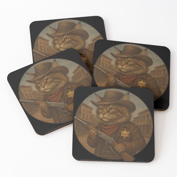 Item preview, The Meow Sheriff In Town designed and sold by Fort Galaxy.