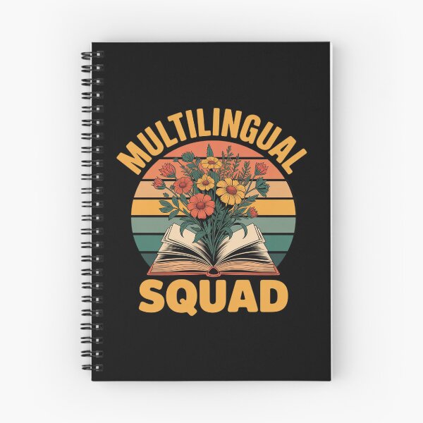 Item preview, MULTILINGUAL Squad - International Language Literacy designed and sold by TechnicalSara.