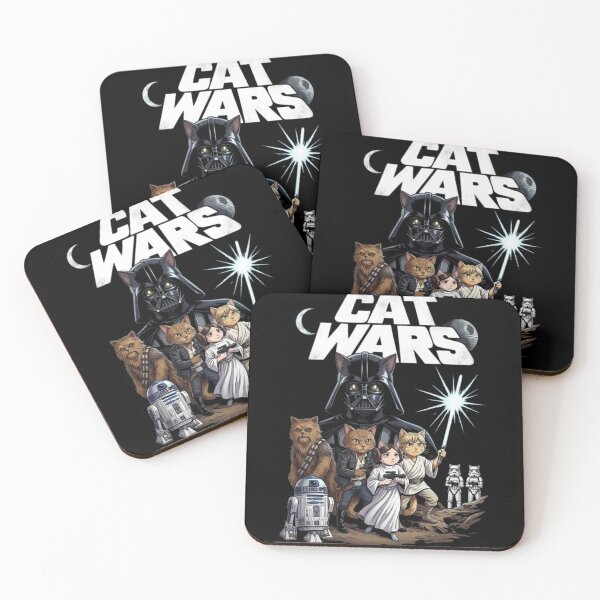 Item preview, Cat Wars Vintage Funny Space Cat Parody Cat Lovers Meme designed and sold by ViolaOrn.