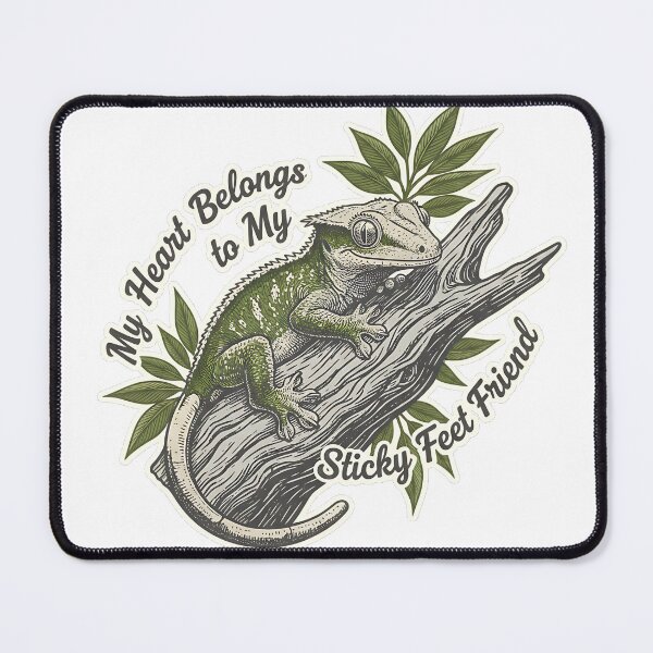 Item preview, My Heart Belongs to My Sticky Feet Friend designed and sold by HelixPedia.