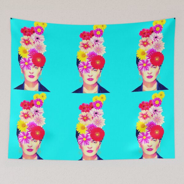 Item preview, Frida Kahlo Flowers designed and sold by FridaArtGallery.