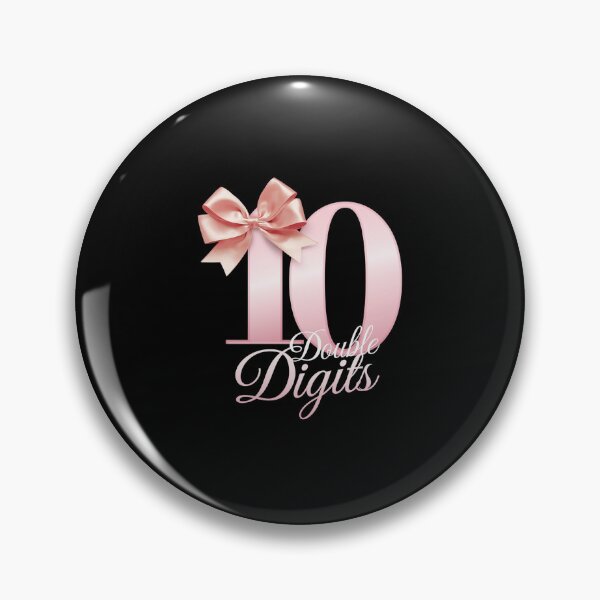 Item preview, 10 Double Digits 10th Birthday Girl Coquette 10 Year Old  designed and sold by SyntaxClaw.