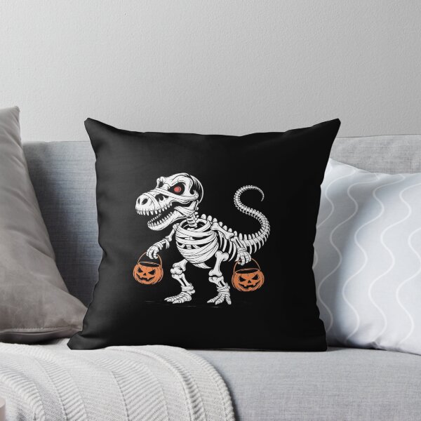 Item preview, Mummy Skeleton Riding Dinosaur T Rex Kids Boys Men Halloween designed and sold by TechnicalSara.