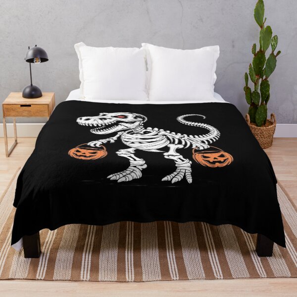 Item preview, Mummy Skeleton Riding Dinosaur T Rex Kids Boys Men Halloween designed and sold by TechnicalSara.