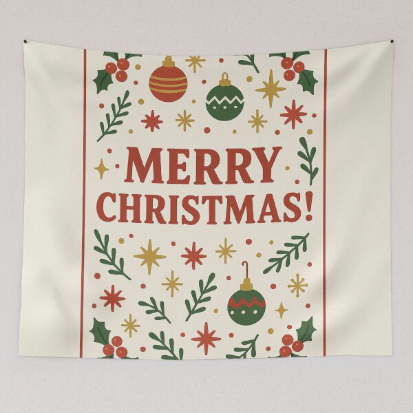 Item preview, FLYER MERRY CHRISTMAS designed and sold by zerotsustore.