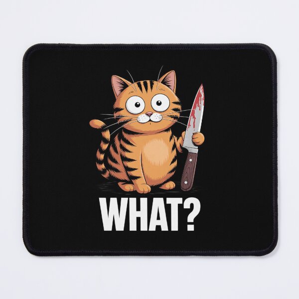 Item preview, Murderous Cat Bloody Knife Halloween Costume designed and sold by TechnicalSara.