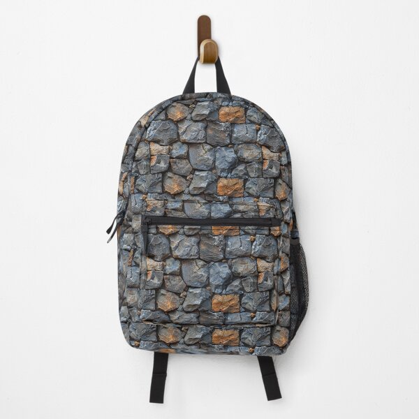 Item preview, Rustic Block Stone Wall Texture Pattern designed and sold by NTGUILTY.