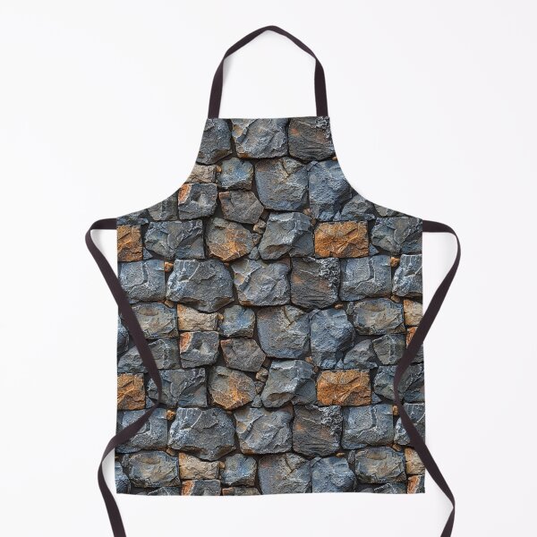 Item preview, Rustic Block Stone Wall Texture Pattern designed and sold by NTGUILTY.