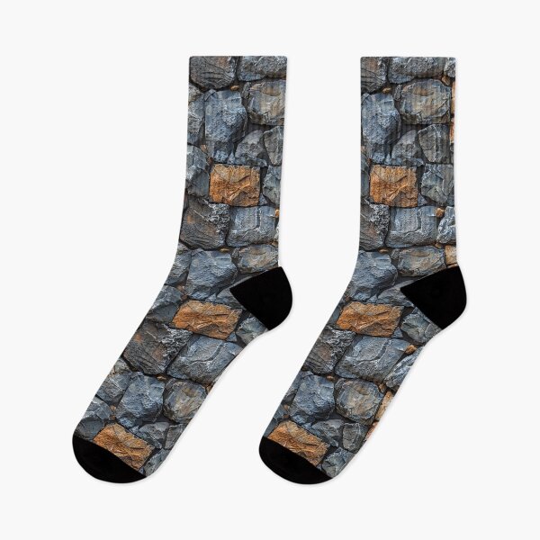 Item preview, Rustic Block Stone Wall Texture Pattern designed and sold by NTGUILTY.