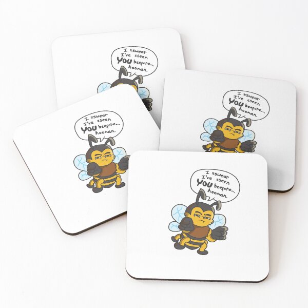 Item preview, I've zseen you BEEfor Hooman - Bee Trivia Illustration designed and sold by PeanutCandy.
