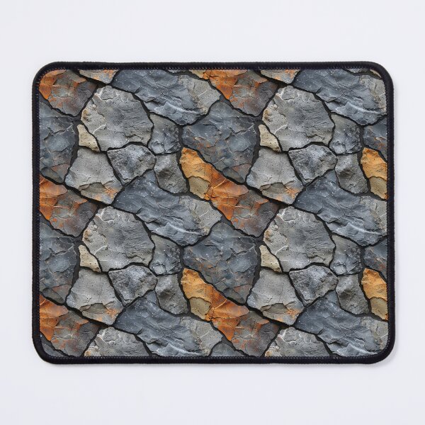 Item preview, Stacked Rustic Stone Wall Blocks Pattern designed and sold by NTGUILTY.