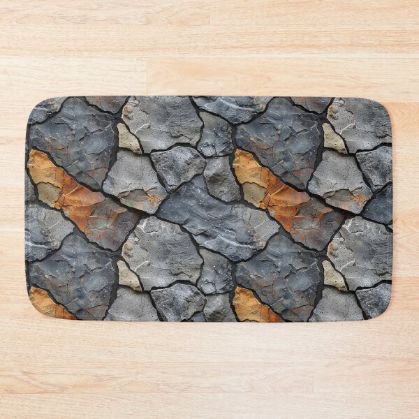 Item preview, Stacked Rustic Stone Wall Blocks Pattern designed and sold by NTGUILTY.