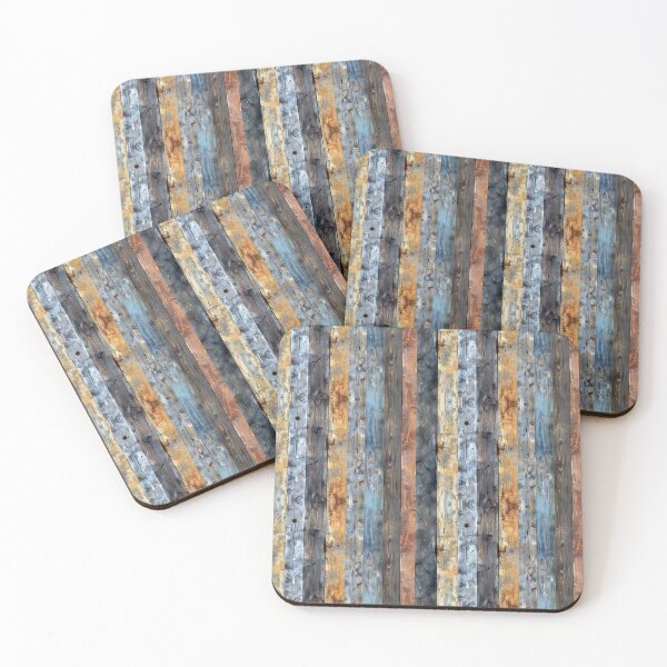 Item preview, Colorful Weathered Wooden Planks Watercolor Texture designed and sold by NTGUILTY.
