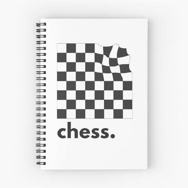 Item preview, Minimal Distorted Chessboard – Modern Chess Aesthetic Design designed and sold by felixpauli.