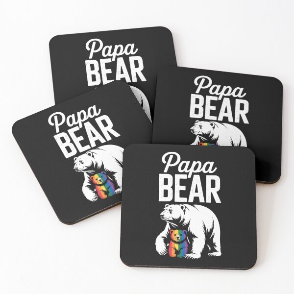 Item preview, LGBT Dad Camping Father Day Papa Bear designed and sold by DentistLegal.