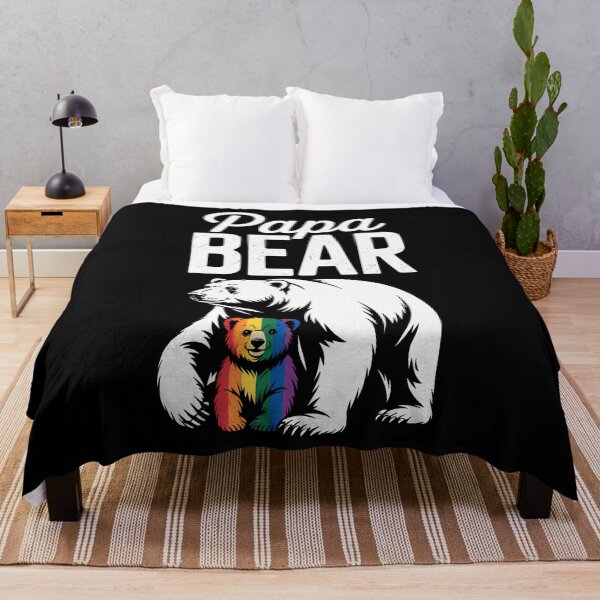 Item preview, LGBT Dad Camping Father Day Papa Bear designed and sold by DentistLegal.