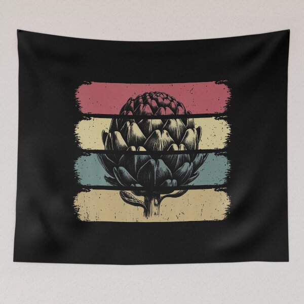 Item preview, Artichoke Vegetable Lover Vegan - Retro Style Artichoke designed and sold by malhanasbih.