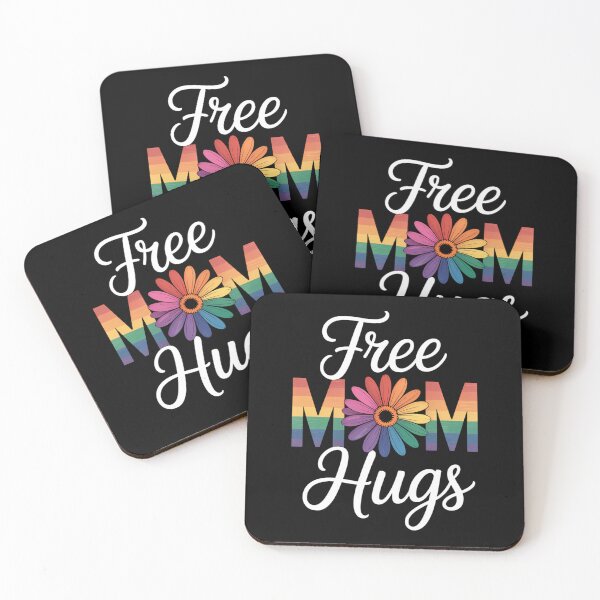 Item preview, Free Mom Hugs Pride LGBT designed and sold by DentistLegal.