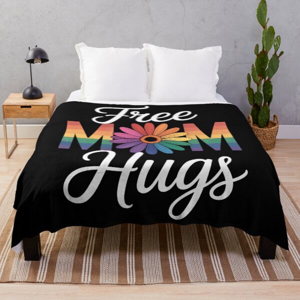 Item preview, Free Mom Hugs Pride LGBT designed and sold by DentistLegal.