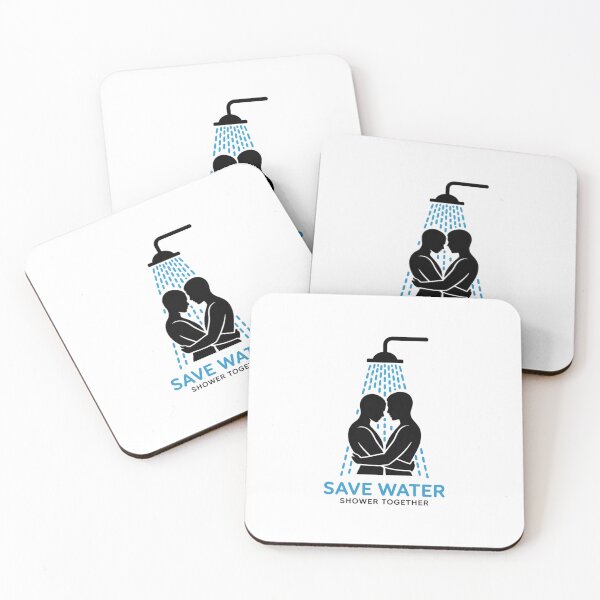 Item preview, Save Water, Shower Together - Funny Humor Inspired  designed and sold by estellaken.