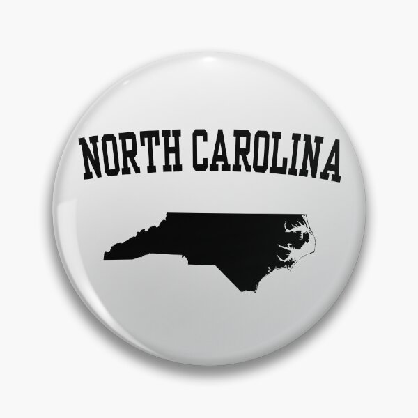Item preview, North Carolina State Pride, Vintage NC Map Silhouette T-Shirt designed and sold by mashmosh.