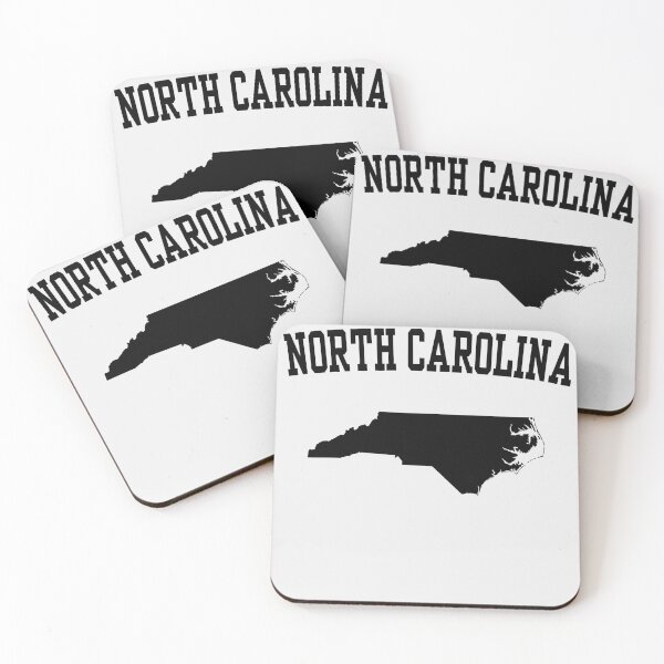 Item preview, North Carolina State Pride, Vintage NC Map Silhouette T-Shirt designed and sold by mashmosh.